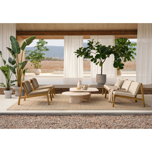 Bolia Patio Outdoor Dining set (6 stoelen en tafel L220 cm)