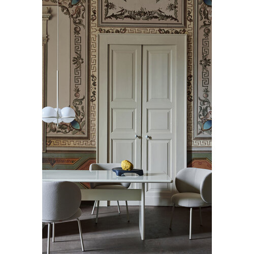 Ferm Living Era chandelier hanglamp eggshell
