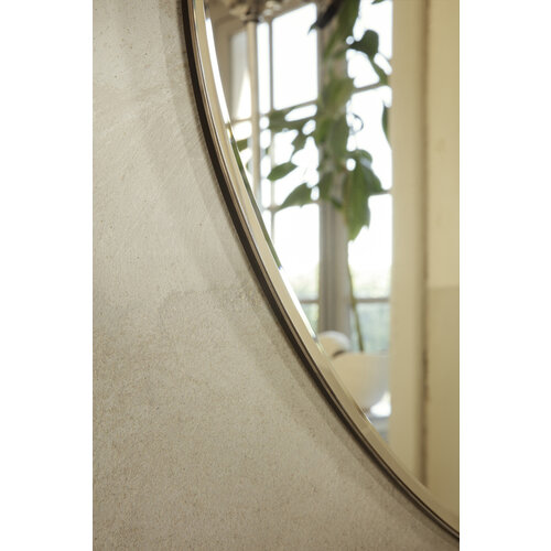 Ferm Living Pond spiegel XL dark chrome