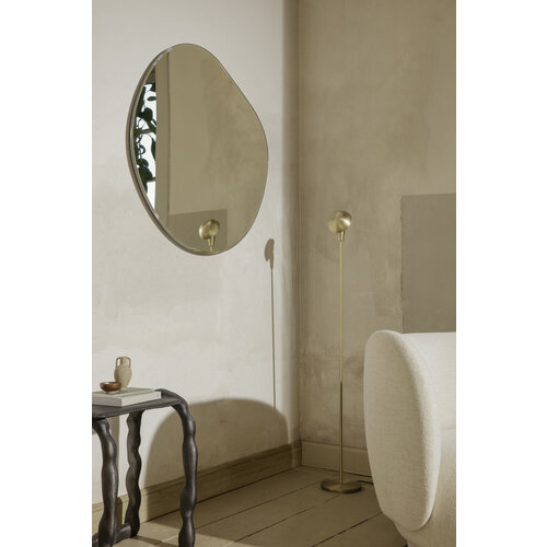 Ferm Living Pond spiegel XL dark chrome