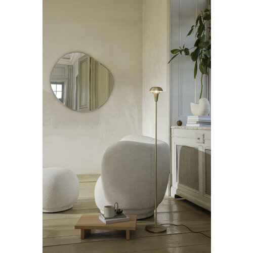 Ferm Living Pond spiegel XL dark chrome