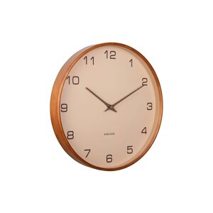 Karlsson Acento wandklok sand brown