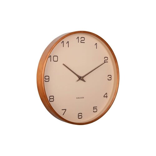 Karlsson Acento wandklok sand brown Karlsson Acento wandklok sand brown