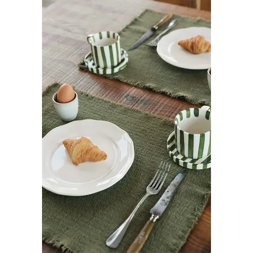 Lorena Canals Handloom placemat Kaki - set van 2