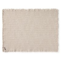 Handloom placemat Naturel - set van 2