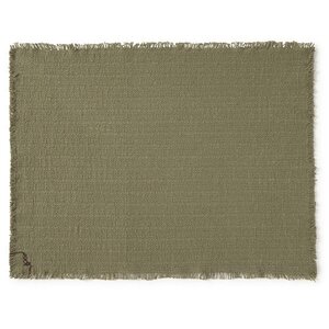 Lorena Canals Handloom set de table Kaki - lot de 2