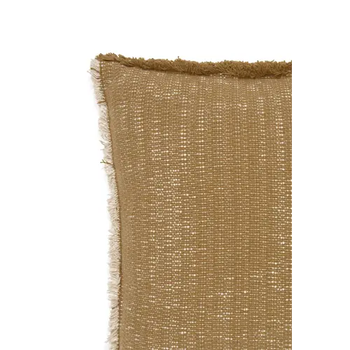 Lorena Canals Handloom vierkant kussen oker