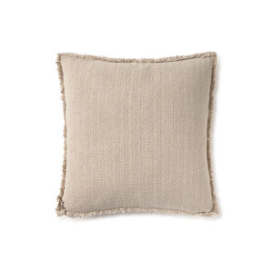 Lorena Canals Handloom coussin carré beige