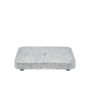 Glatz Parasolvoet 40 kg graniet 50x50x8.3cm - tot einde voorraad