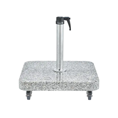 Glatz Parasolvoet 40 kg graniet 50x50x8.3cm Glatz Parasolvoet 40 kg graniet 50x50x8.3cm