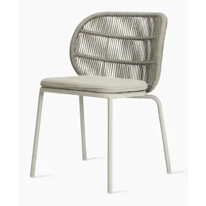 Vincent Sheppard Kodo tuinstoel dune white incl. zitkussen - TOONZAALMODEL