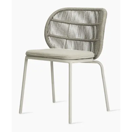 Vincent Sheppard Kodo tuinstoel dune white incl. zitkussen - TOONZAALMODEL