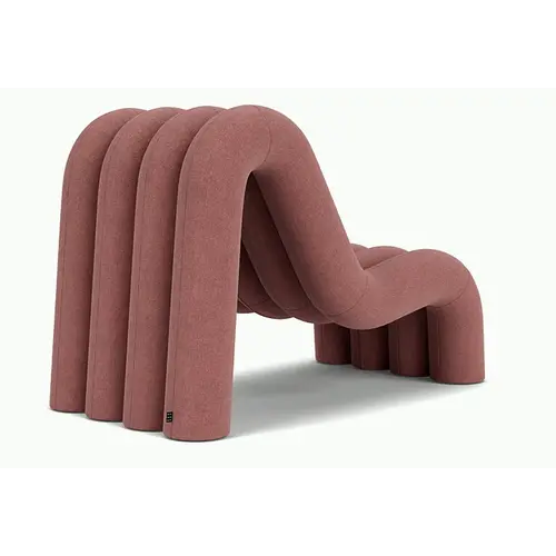 Fest Amsterdam Alp lounge chair - Soil Blush 92 - TOONZAALMODEL