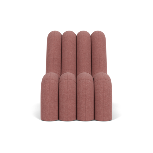 Fest Amsterdam Alp lounge chair - Soil Blush 92 - TOONZAALMODEL