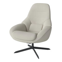 Saga fauteuil Grand Ascot beige incl. voetensteun - TOONZAALMODEL