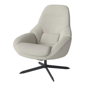 Bolia Saga fauteuil Grand Ascot beige incl. voetensteun - TOONZAALMODEL