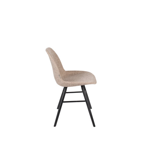 Zuiver Set van 2: Albert kuip soft stoel beige - TOONZAALMODEL
