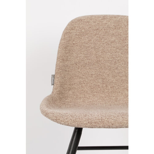 Zuiver Set van 2: Albert kuip soft stoel beige - TOONZAALMODEL