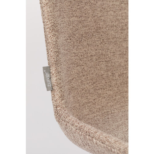 Zuiver Set van 2: Albert kuip soft stoel beige - TOONZAALMODEL