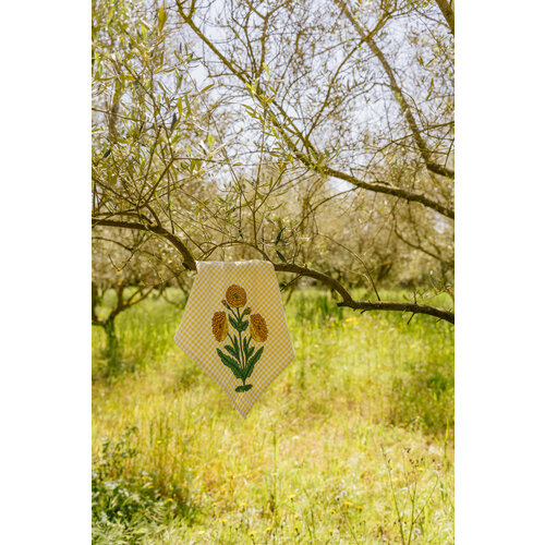 Maison Dînette Fabry yellow tafelkleed 300 x 170