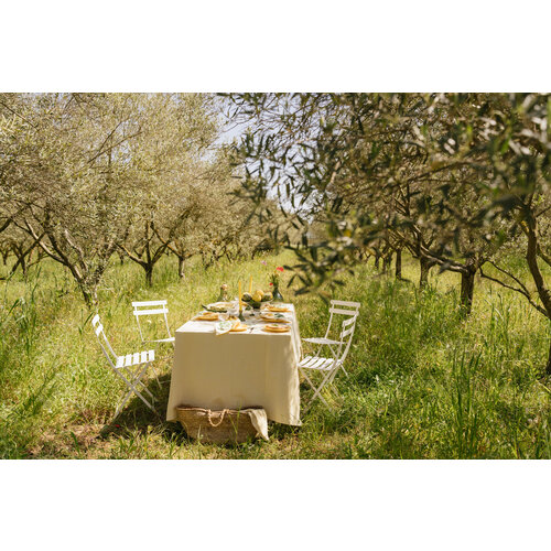 Maison Dînette Fabry yellow tafelkleed 300 x 170