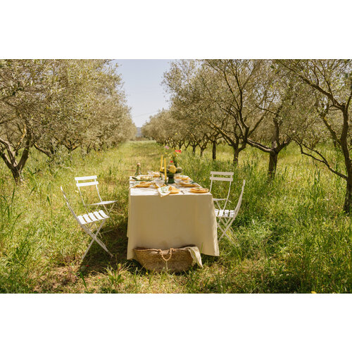 Maison Dînette Fabry yellow tafelkleed 300 x 170