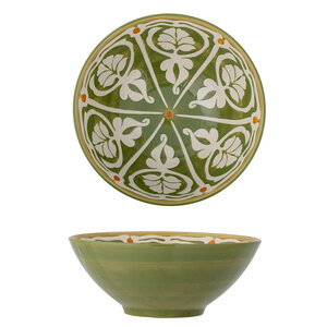 Bloomingville Heikki bol en céramique verte Ø26,5