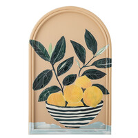 Limone illustratie met kader