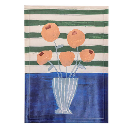 Bloomingville Florinda illustratie met kader Bloomingville Florinda illustratie met kader