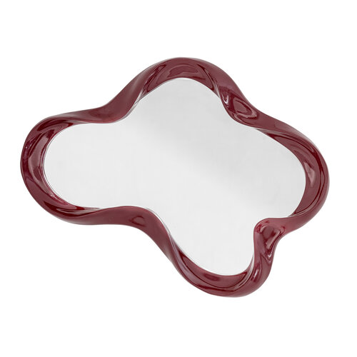Bloomingville Violeta spiegel rood