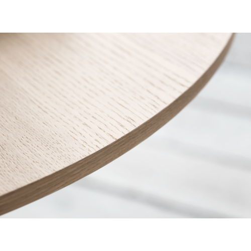 Bolia Turned ronde eettafel gelakt eiken natuur Ø 75 cm