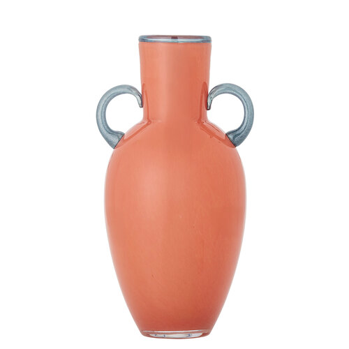 Bloomingville Anniversary vaas oranje glas