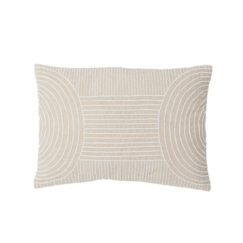 Bloomingville Chun kussen naturel katoen