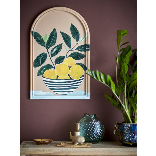 Bloomingville Limone illustratie met kader