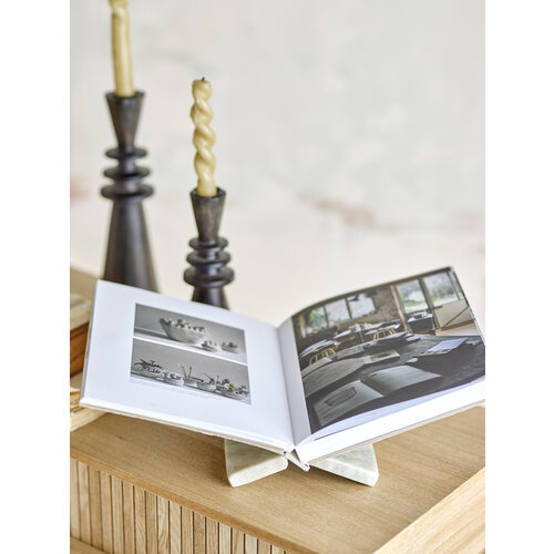 Bloomingville Naza magazinehouder marmer