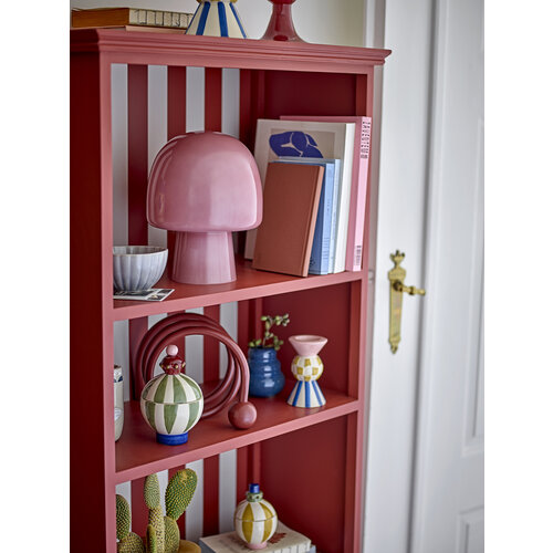 Bloomingville Paddy tafellamp roze glas Bloomingville Paddy tafellamp roze glas