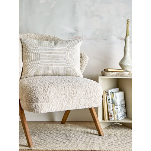 Bloomingville Chun kussen naturel katoen