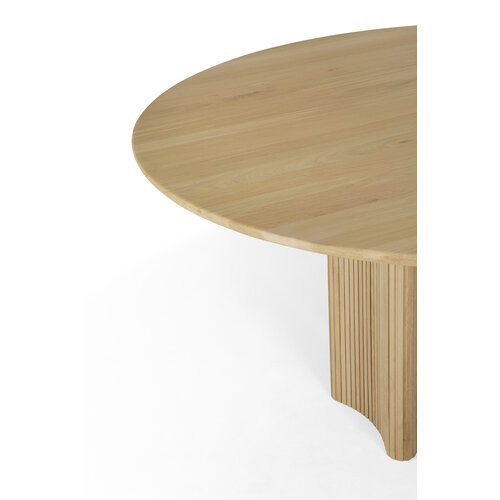 Ethnicraft Roller max eettafel eik Ø 150