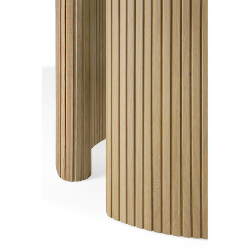 Ethnicraft Roller max eettafel eik Ø 150