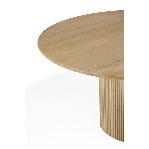 Ethnicraft Roller max eettafel eik Ø 150