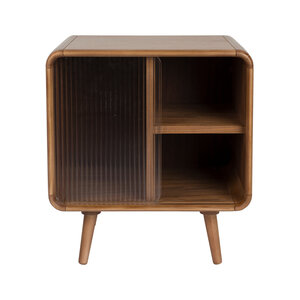 Zuiver Rise table de chevet/table d'appoint en noyer