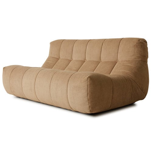 HKLiving Lazy lounge - Corduroy rib brown HKLiving Lazy lounge - Corduroy rib brown