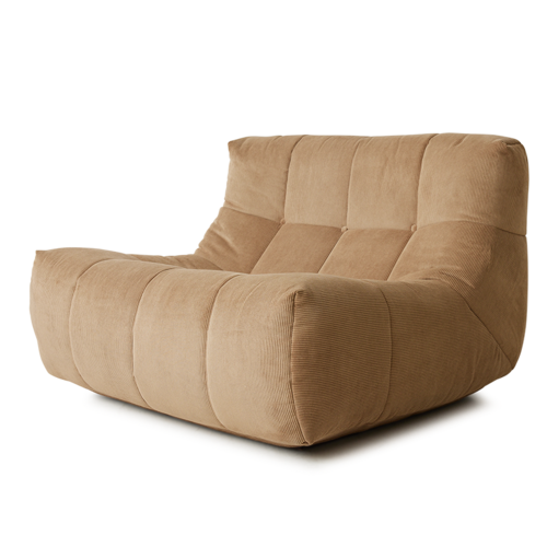 HKLiving Lazy fauteuil corduroy rib brown HKLiving Lazy fauteuil corduroy rib brown