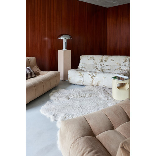 HKLiving Lazy lounge bank Corduroy rib brown