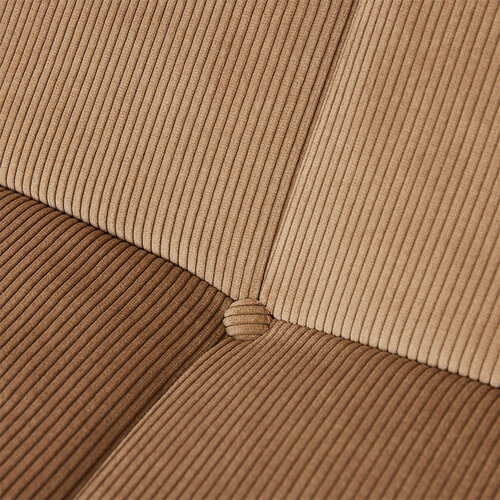 HKLiving Lazy lounge bank Corduroy rib brown