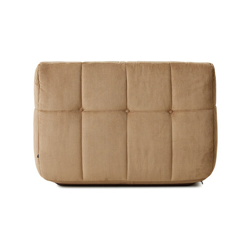 HKLiving Lazy fauteuil corduroy rib brown