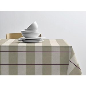 Södahl Blocks nappe lavable au mètre - Eucalyptus Södahl Blocks nappe lavable au mètre - Eucalyptus