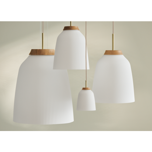 Bolia Campa hanglamp vermessingd ijzer Ø 35 cm - TOONZAALMODEL Bolia Campa hanglamp vermessingd ijzer Ø 35 cm - TOONZAALMODEL