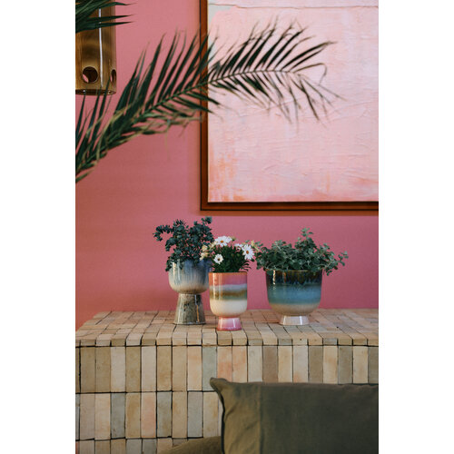 HKLiving Glacier retro bloempot HKLiving Glacier retro bloempot