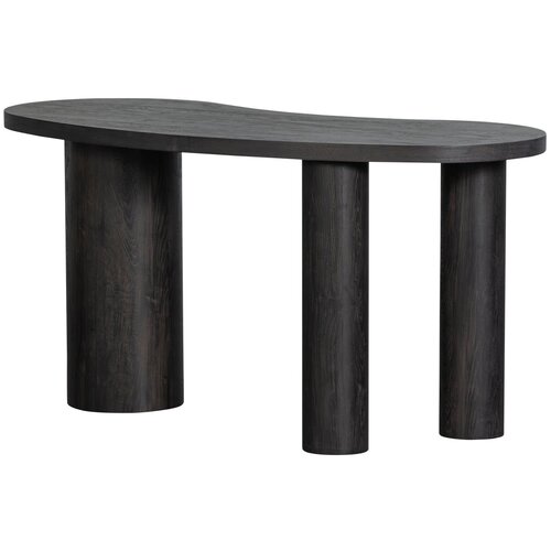 WOOOD Maan bureautafel donkerbruin WOOOD Maan bureautafel donkerbruin